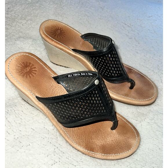 UGG Solena Sandals - size 8.5 - Q7 - Picture 1 of 9